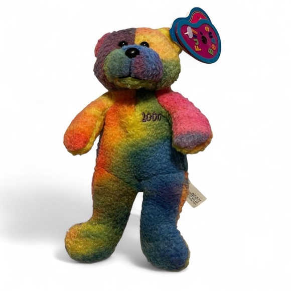 Vintage Avon Full O’ Beans January Birthstone Rembrandt The Bear 2000 - Picture 1 of 5
